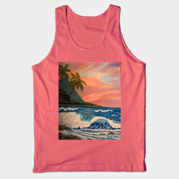 Sunset Tank Top by jennyleeandjim